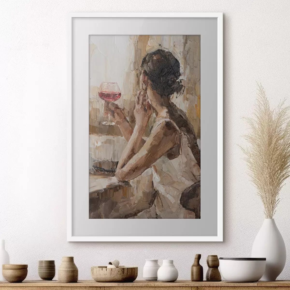 Poster Soir dans un verre f34590