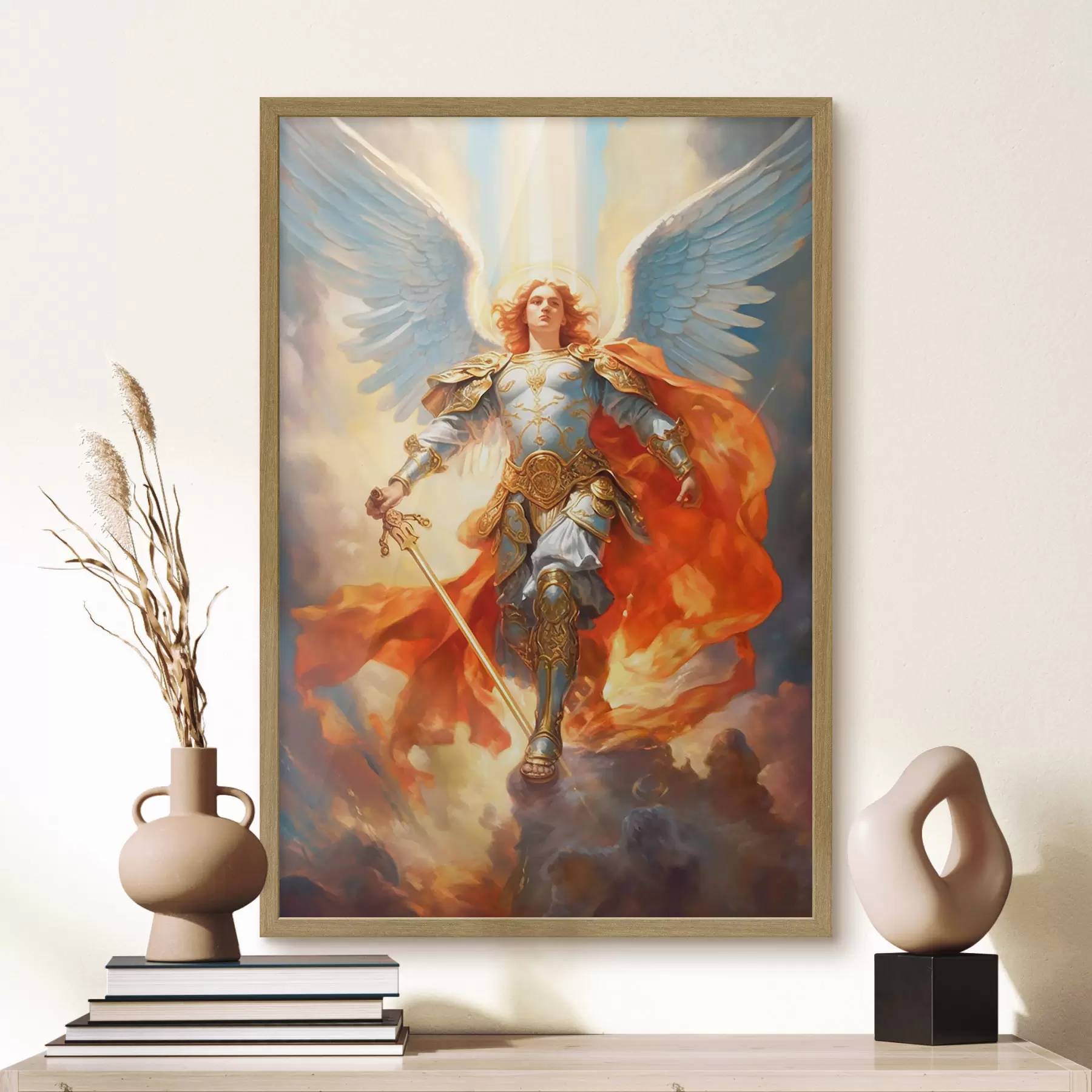 Papier peint Archange Michel f35352