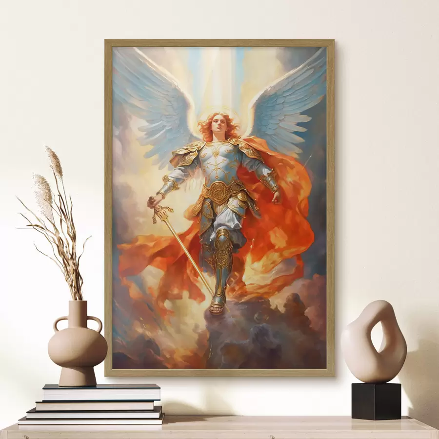 Papier peint Archange Michel f35352