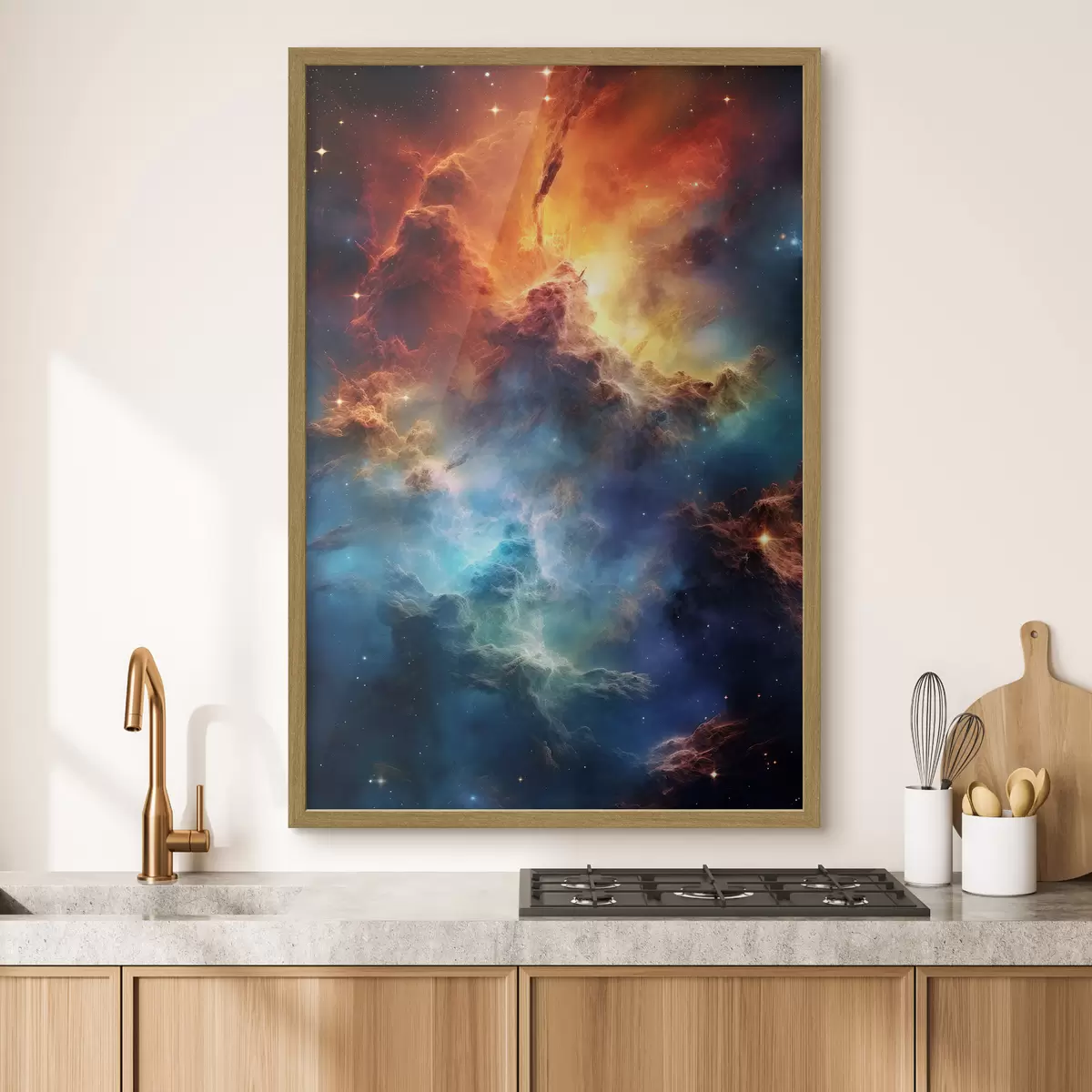 Poster Espace étoilé et nébuleuses f35365