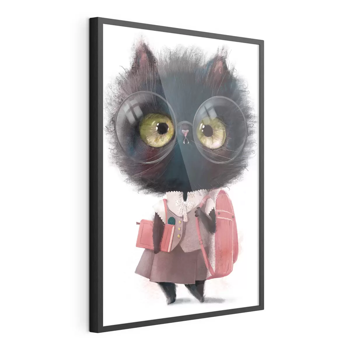 Poster Chat et pause f34994