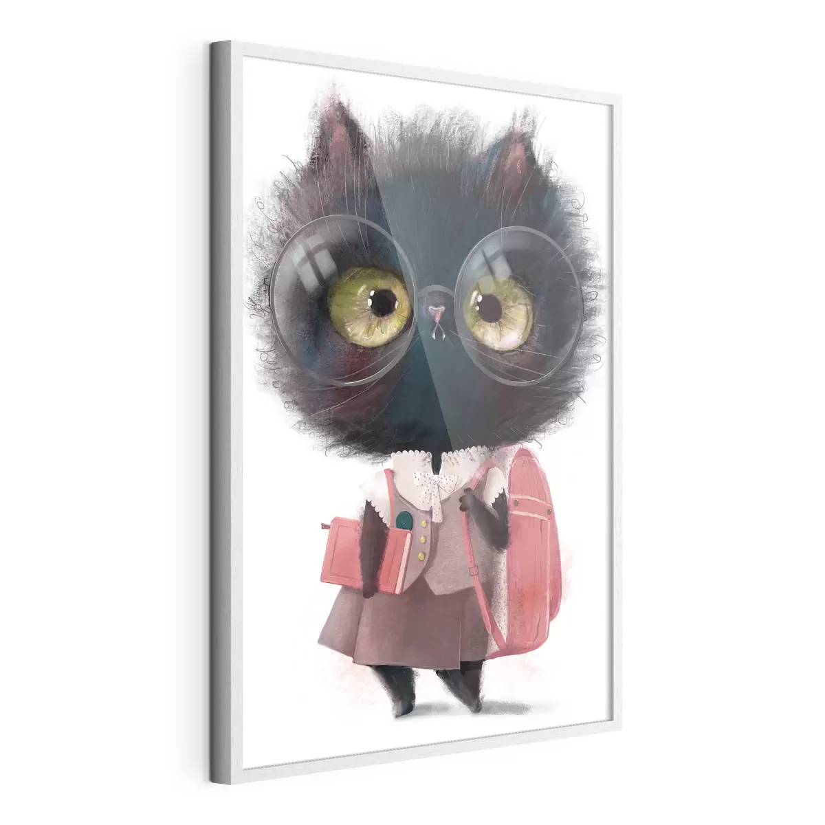Poster Chat et pause f34994