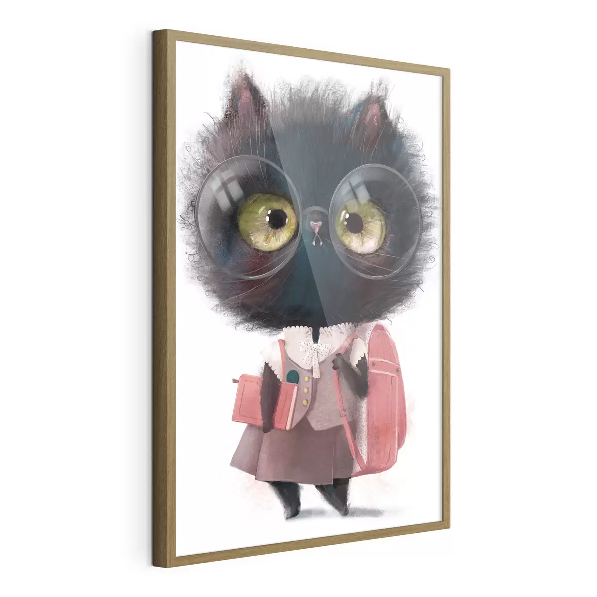 Poster Chat et pause f34994