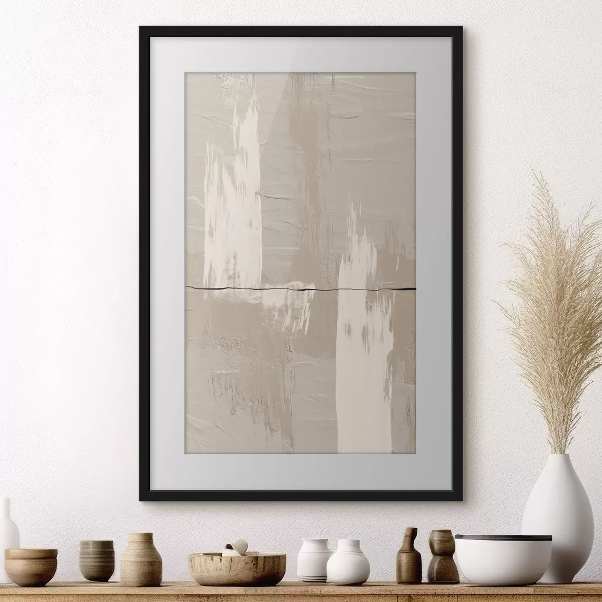 Poster Lignes et lueur f36304