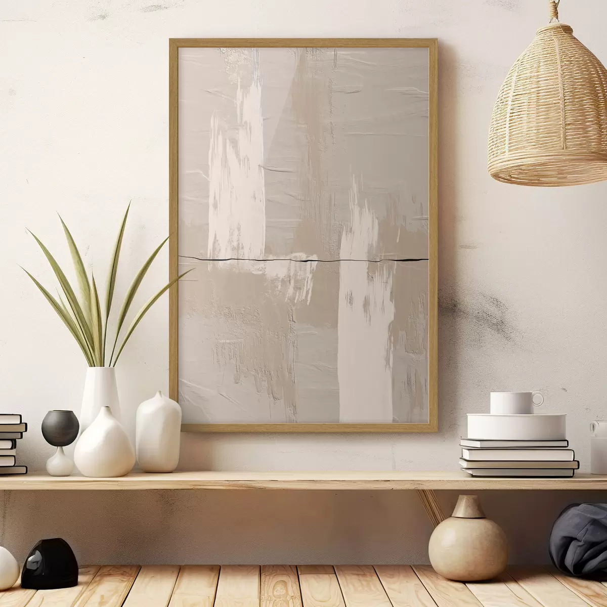 Poster Lignes et lueur f36304