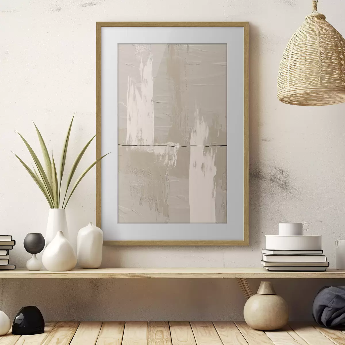 Poster Lignes et lueur f36304