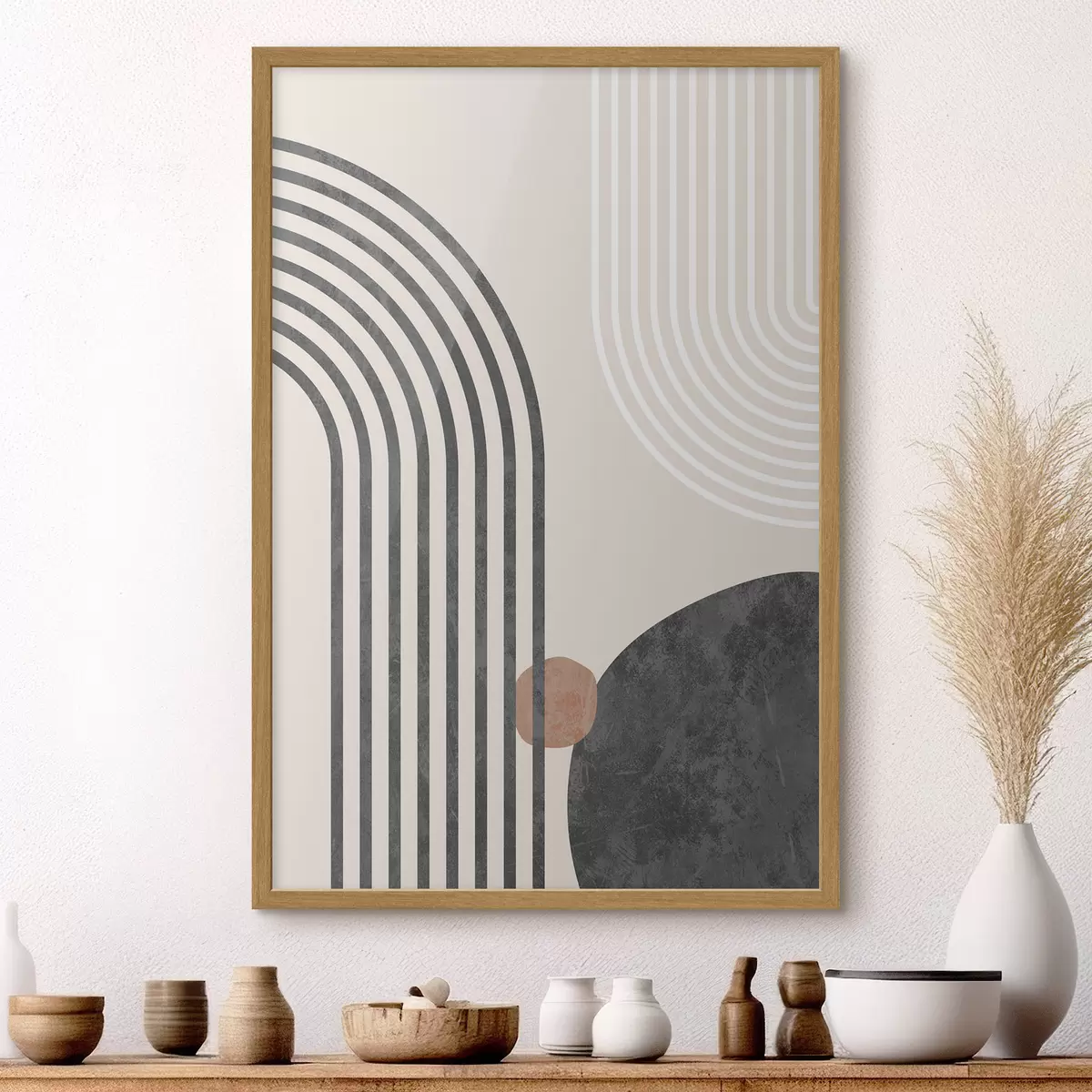 Poster Arches en contraste f36493