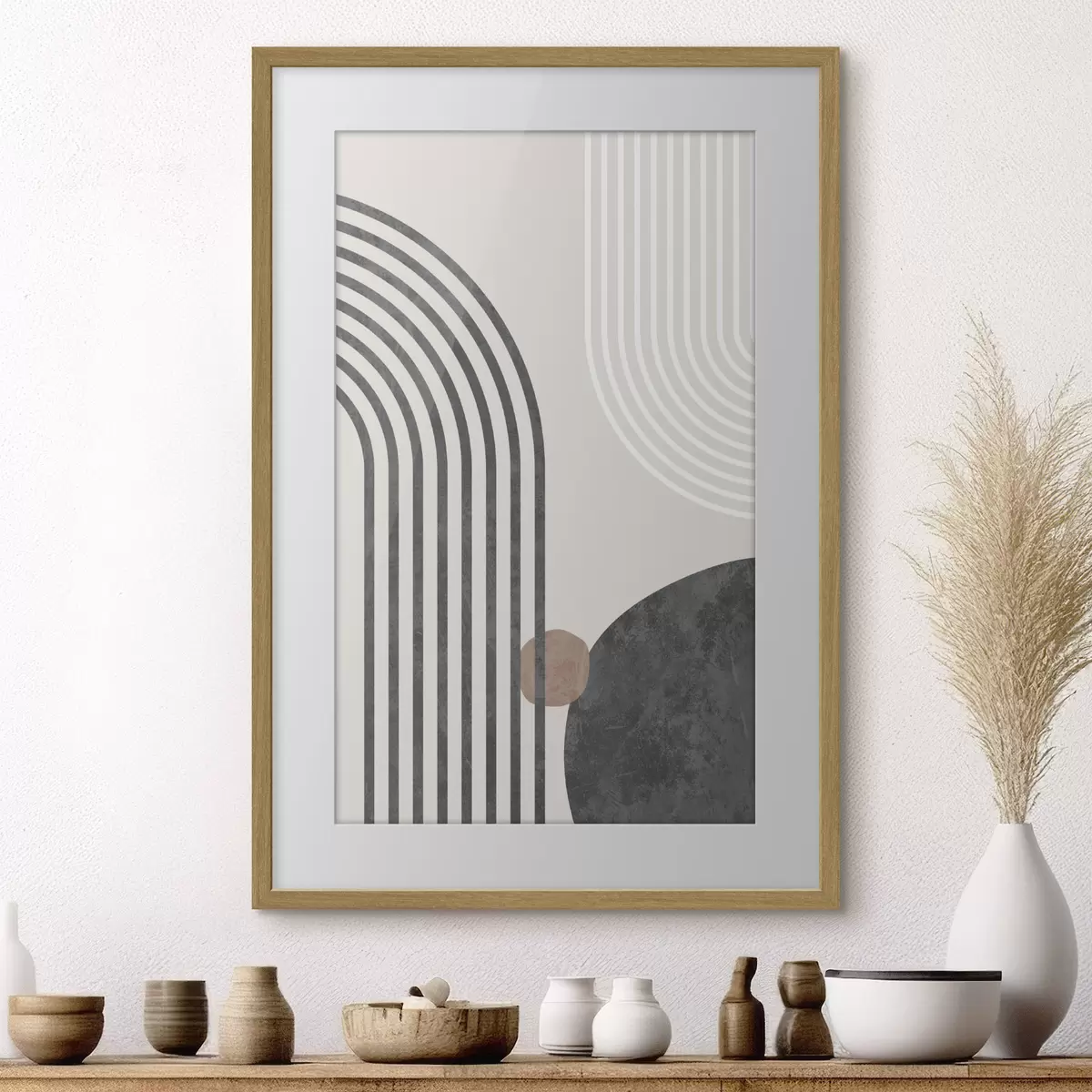 Poster Arches en contraste f36493