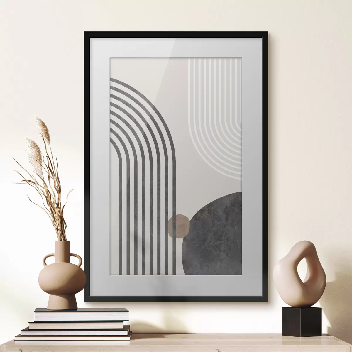 Poster Arches en contraste f36493
