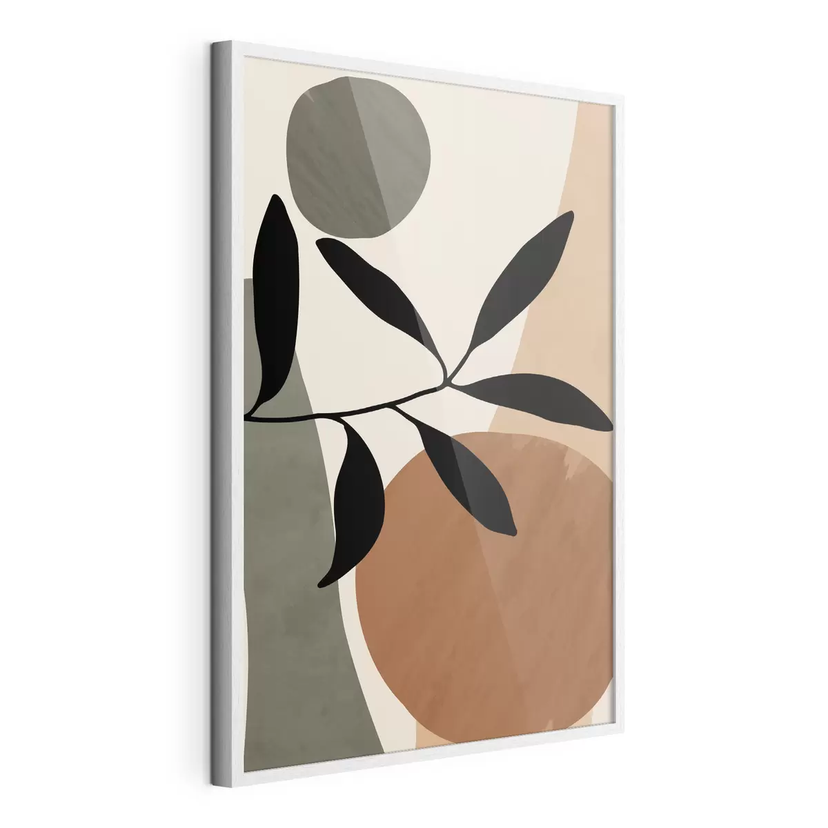 Poster Branches sur fond d'abstraction f36481