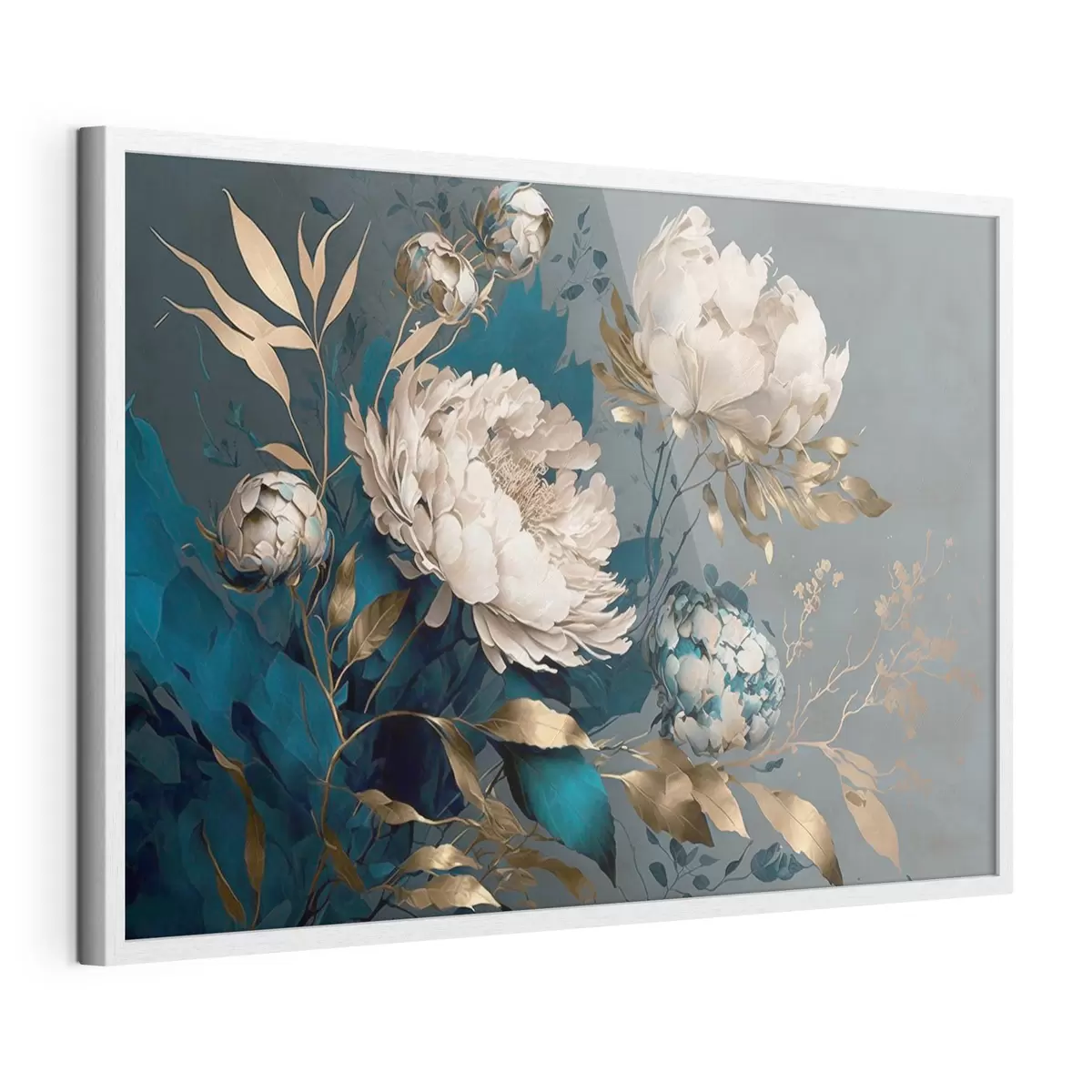 Poster Arrangement de pivoines f33935