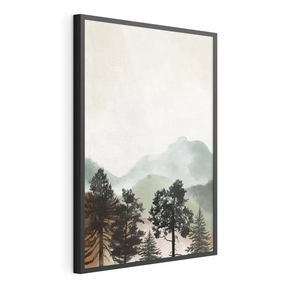 Poster Arbres sur la pente f36603