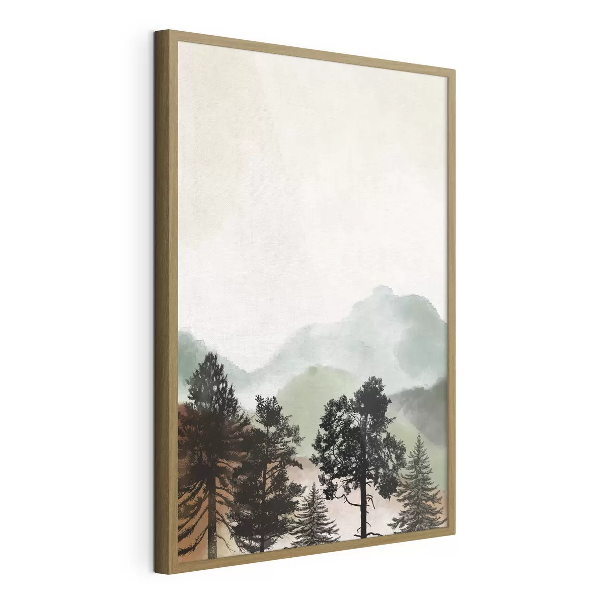 Poster Arbres sur la pente f36603