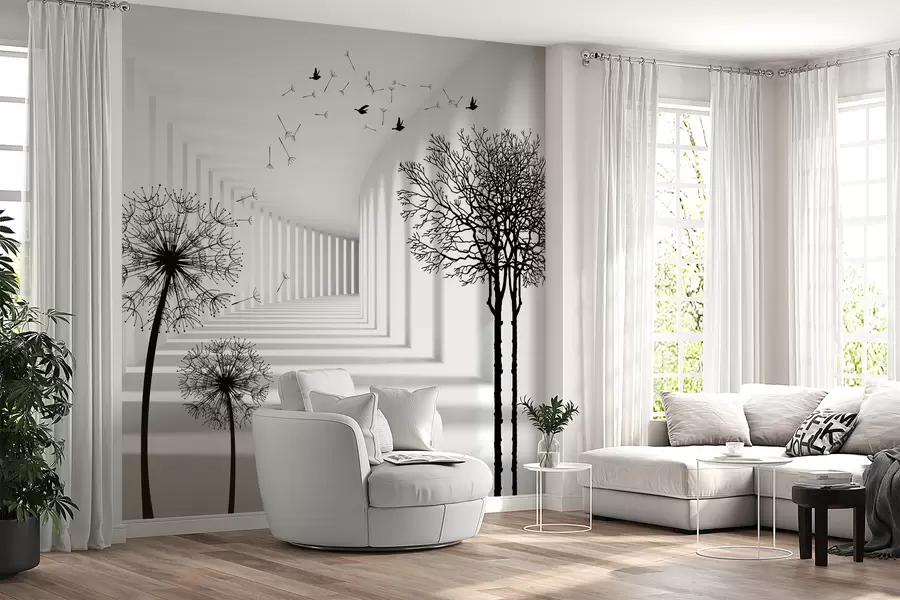 Papier peint Profondeur et lumière u37803d1