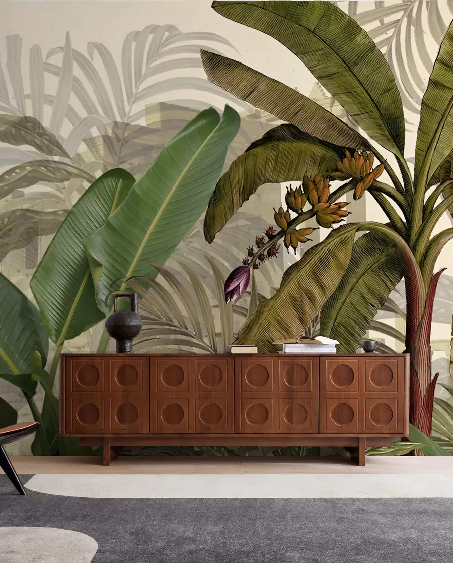 Papier peint Jungle tropicale et feuilles u74748d1