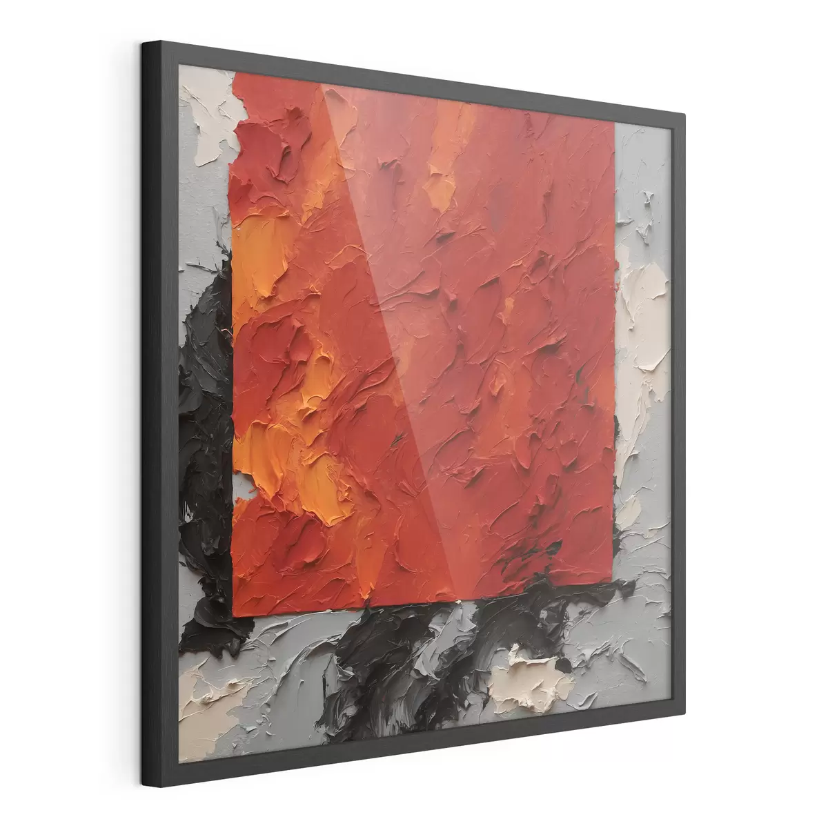 Poster Attraction rouge f37167