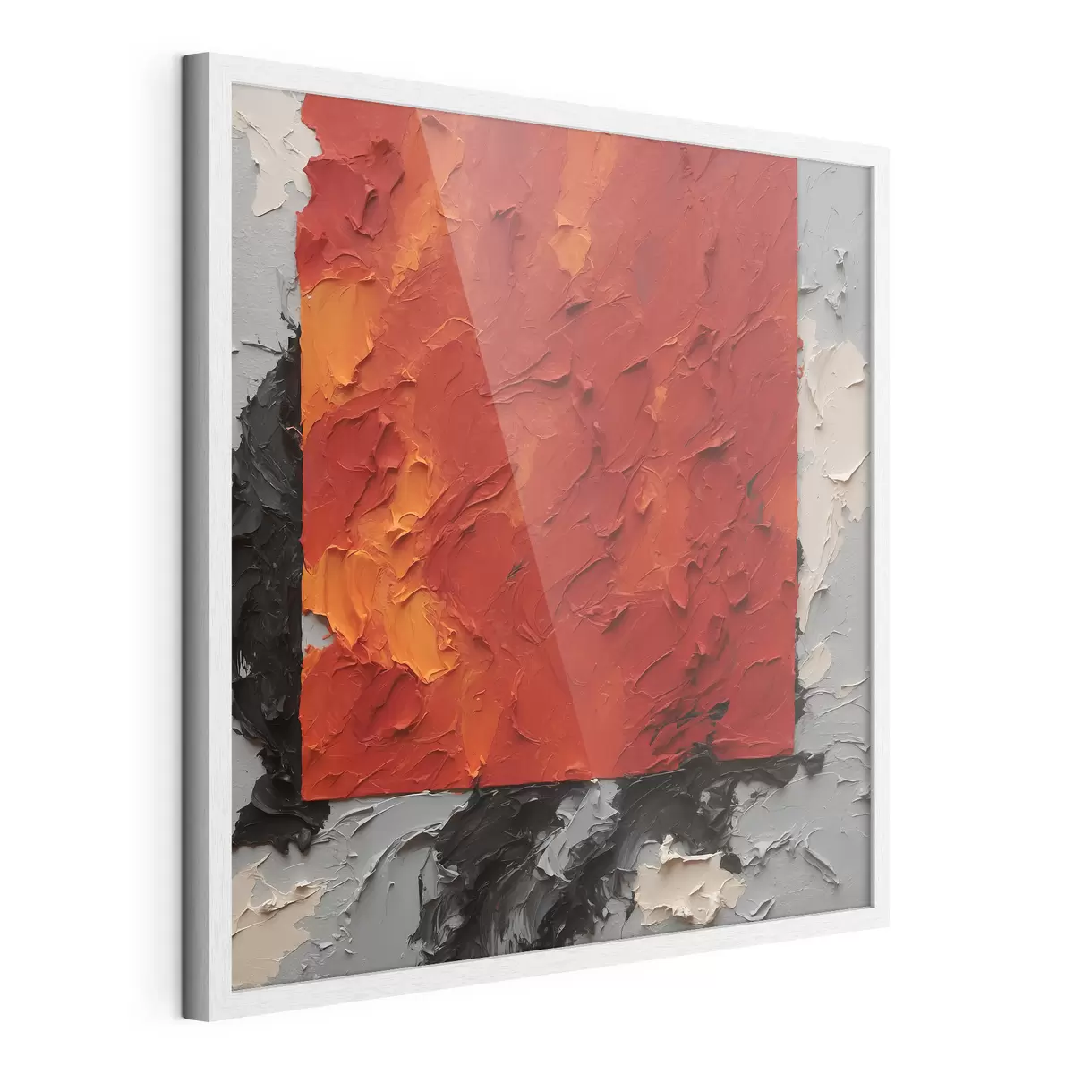 Poster Attraction rouge f37167