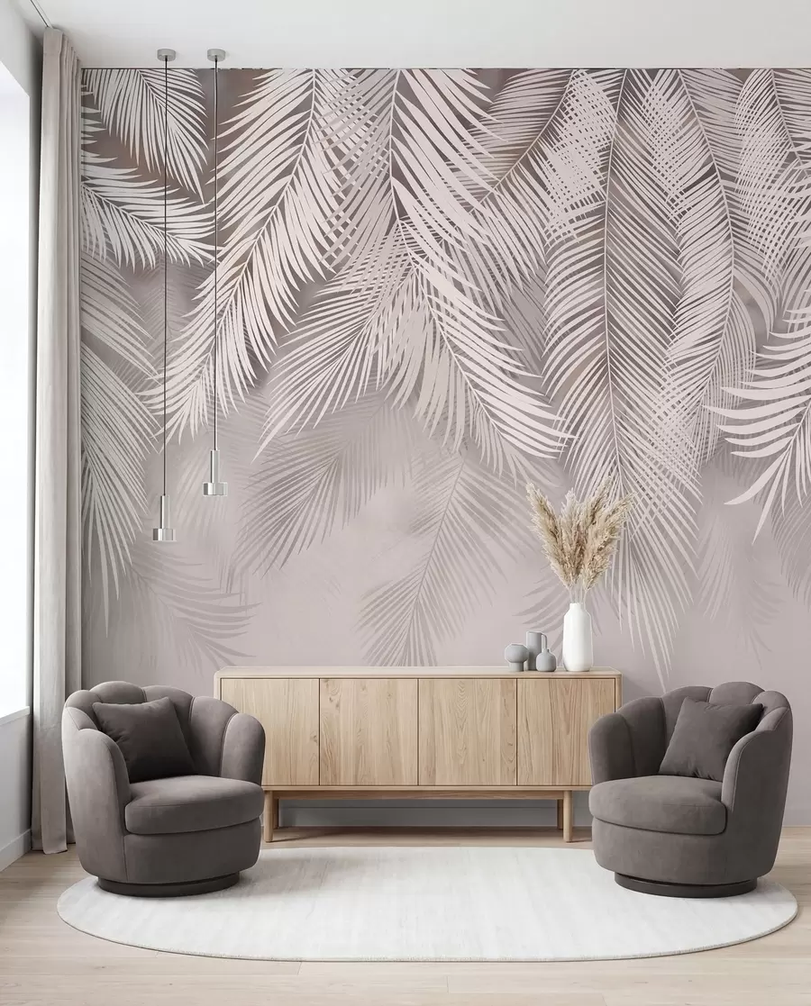 Papier peint Feuilles tombantes délicates u48556v5d1