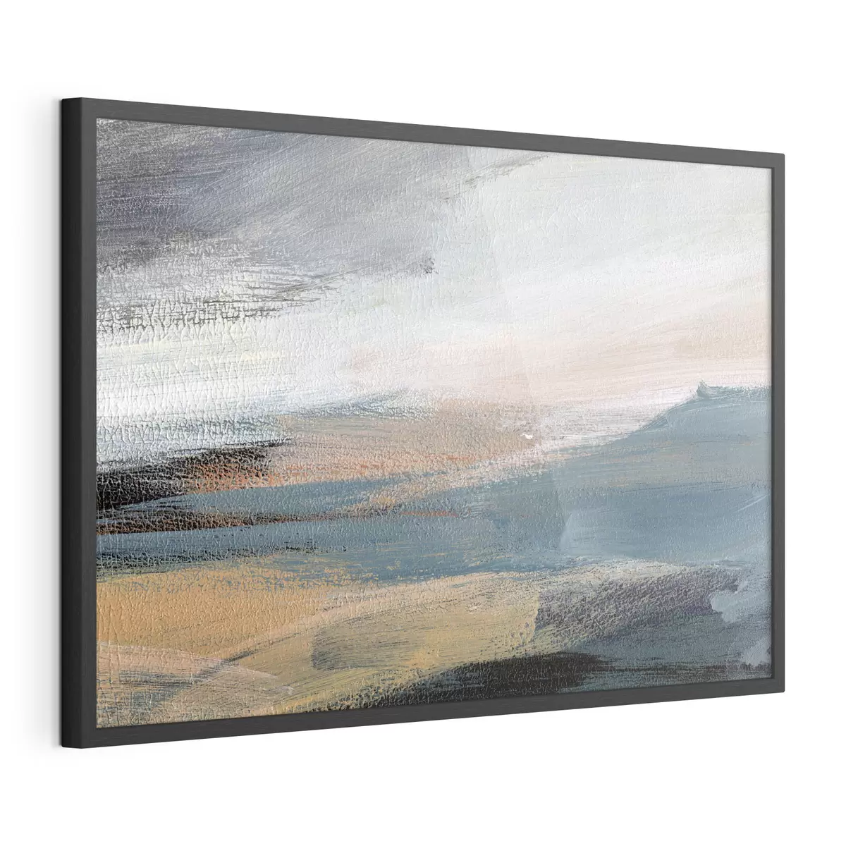 Poster Vue abstraite sur la plage et la mer f37064