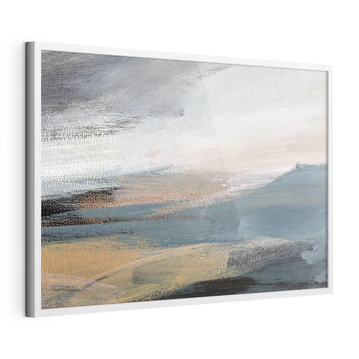 Poster Vue abstraite sur la plage et la mer f37064