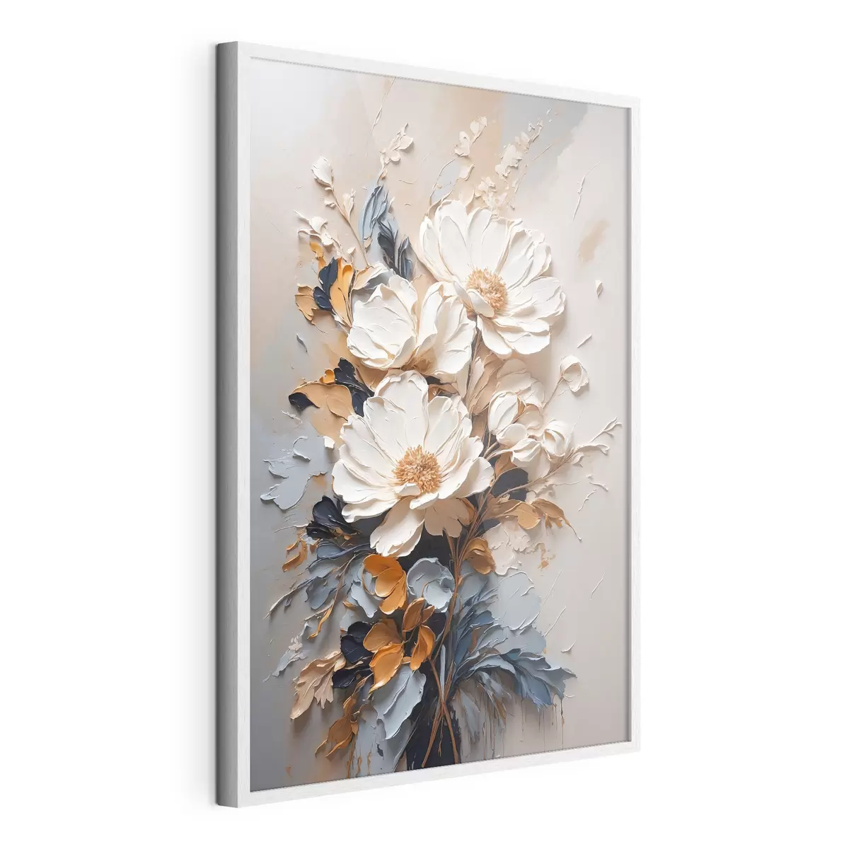 Poster Fleurs au feuillage sombre f37327