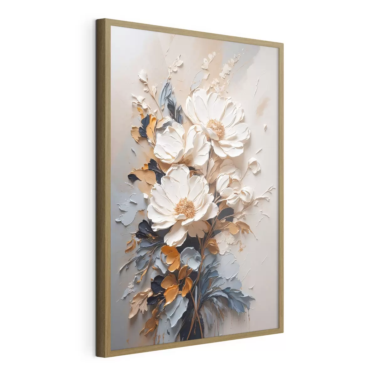 Poster Fleurs au feuillage sombre f37327