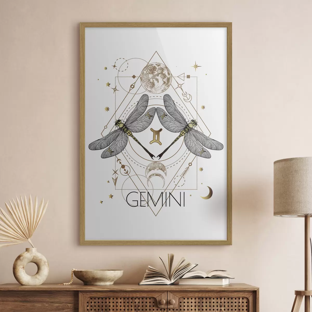 Poster Gémeaux parmi les étoiles f36515