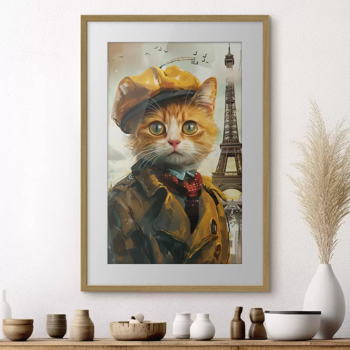 Poster Un chat à Paris f37456