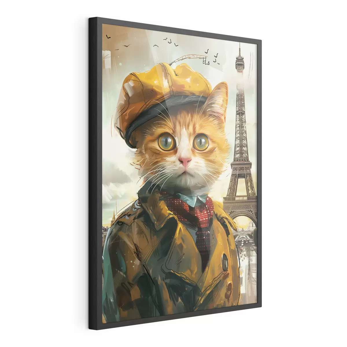 Poster Un chat à Paris f37456