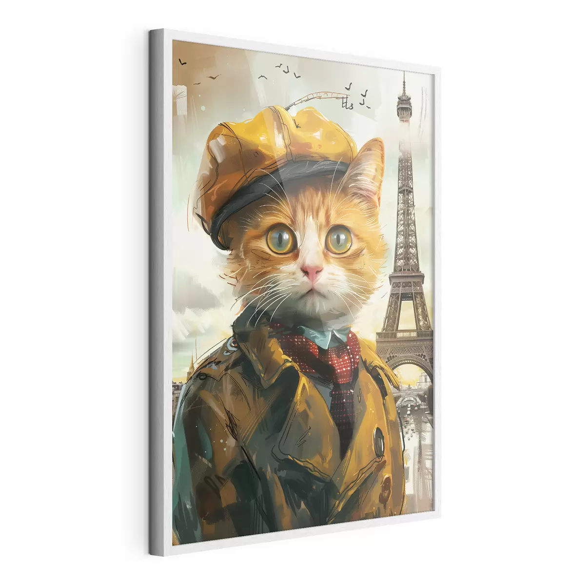 Poster Un chat à Paris f37456