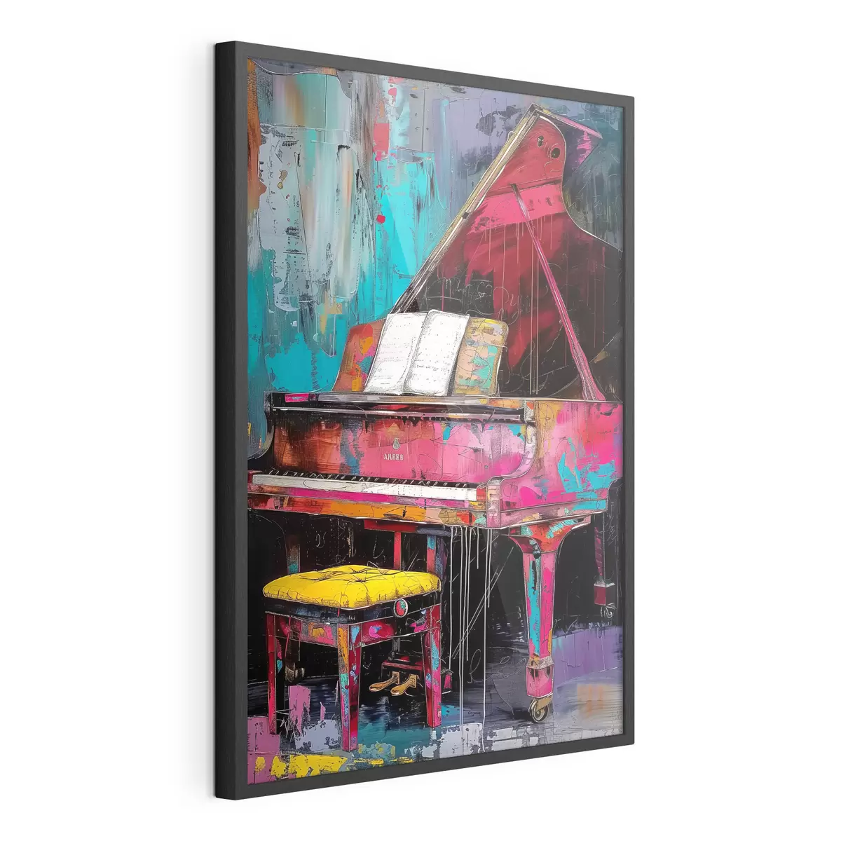 Poster Le piano cramoisi f37458