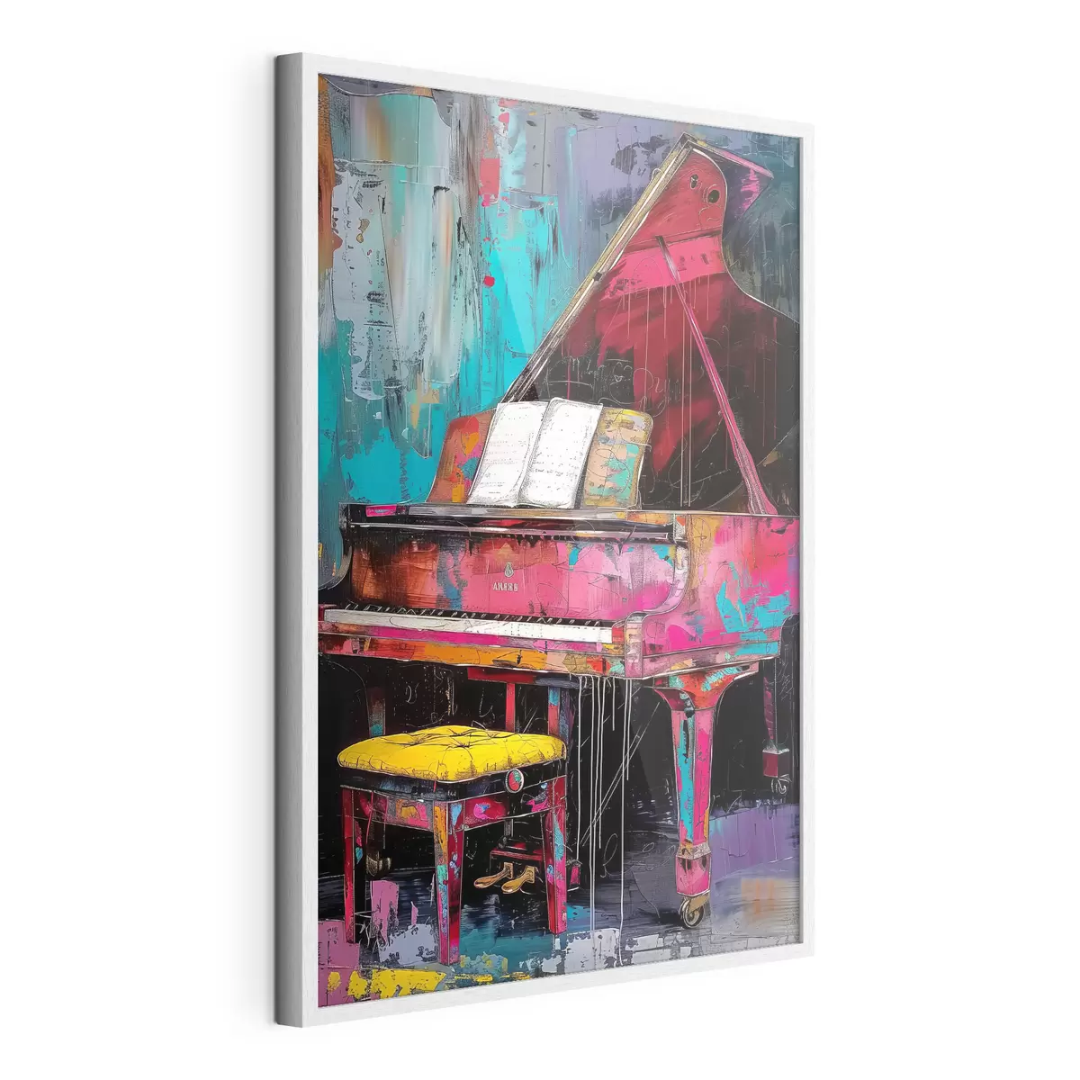 Poster Le piano cramoisi f37458