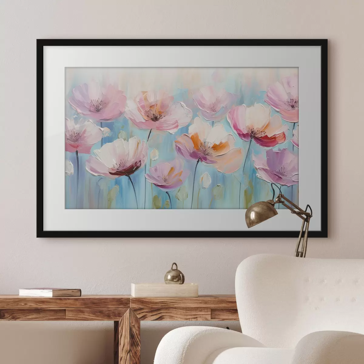 Poster Joie rose f37536