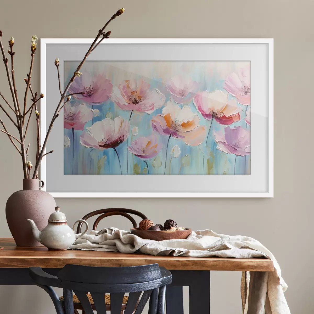 Poster Joie rose f37536