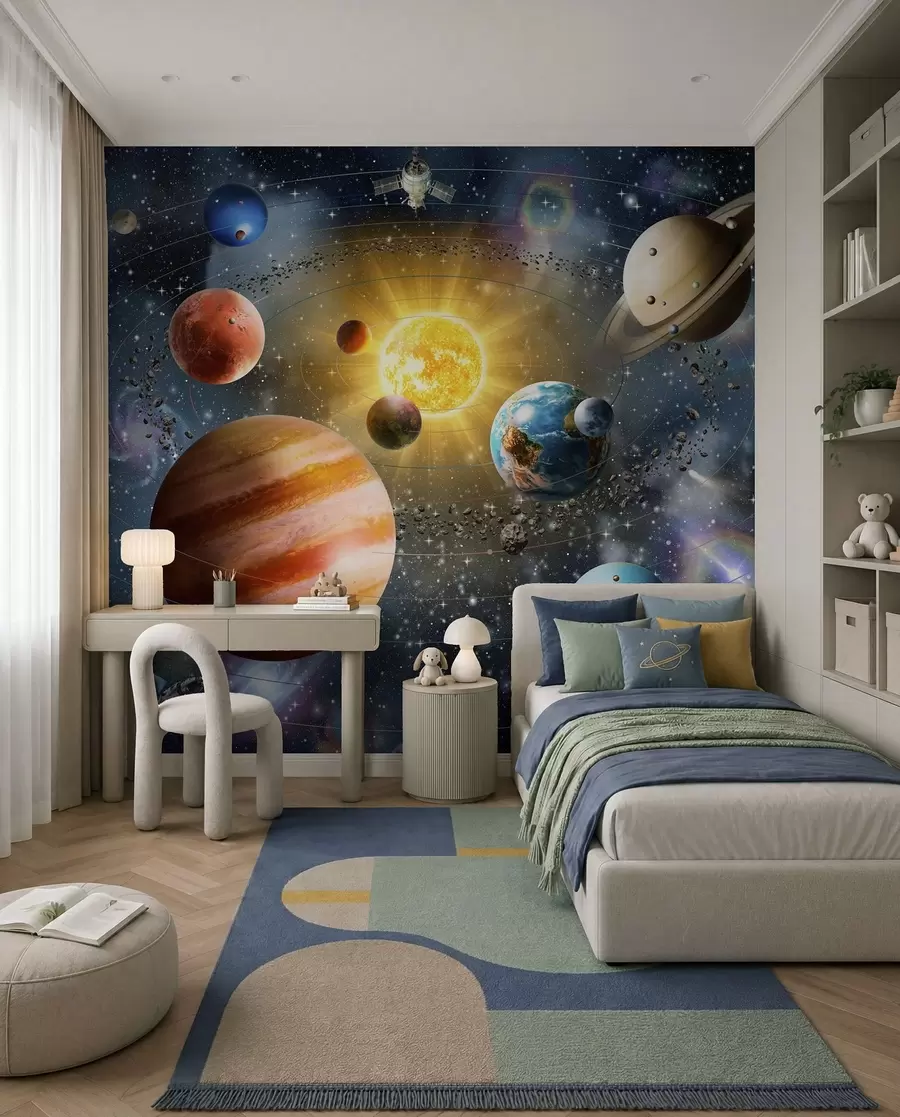 Papier peint Voyage parmi les planètes I u97222d1