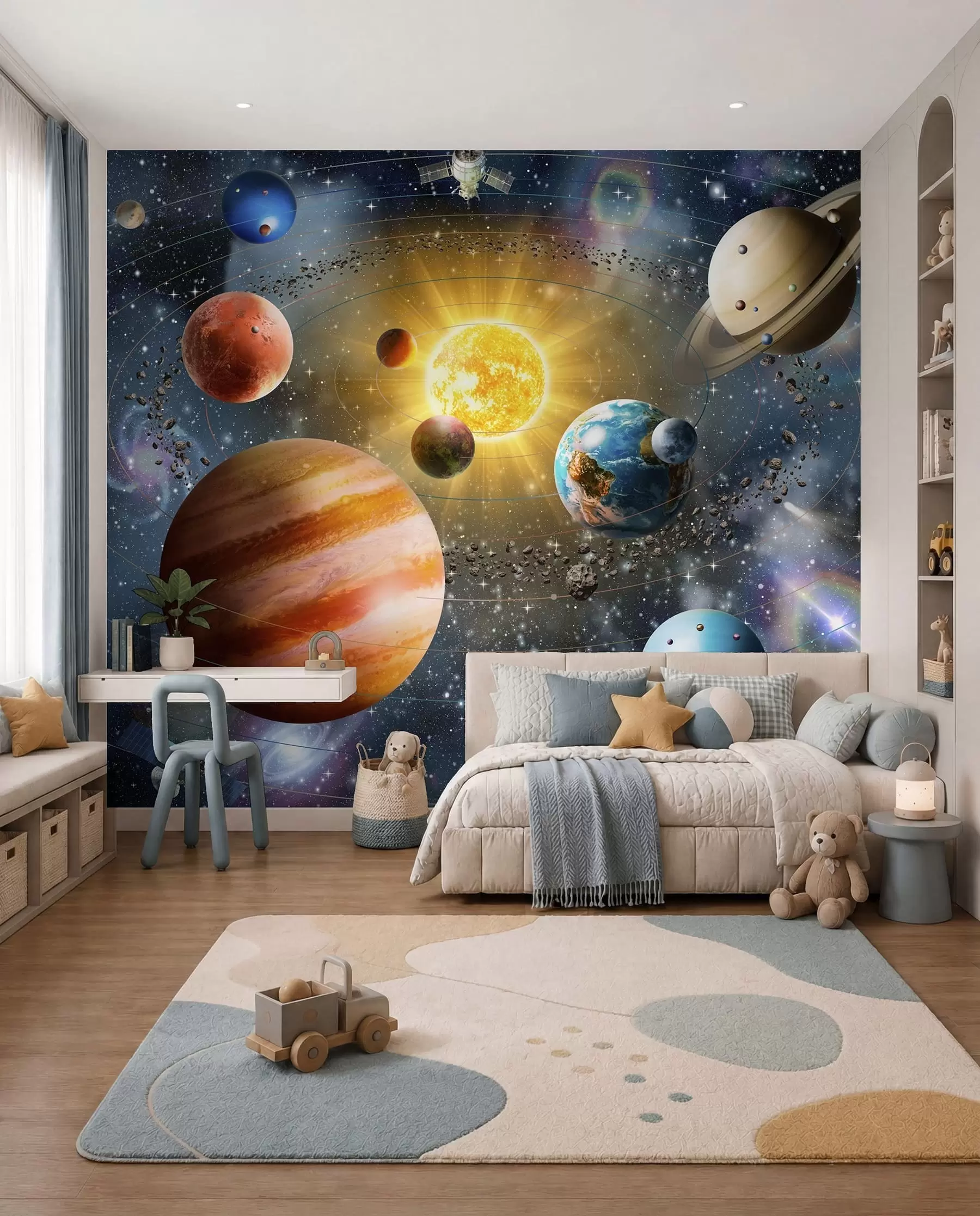 Papier peint Voyage parmi les planètes I u97222d1