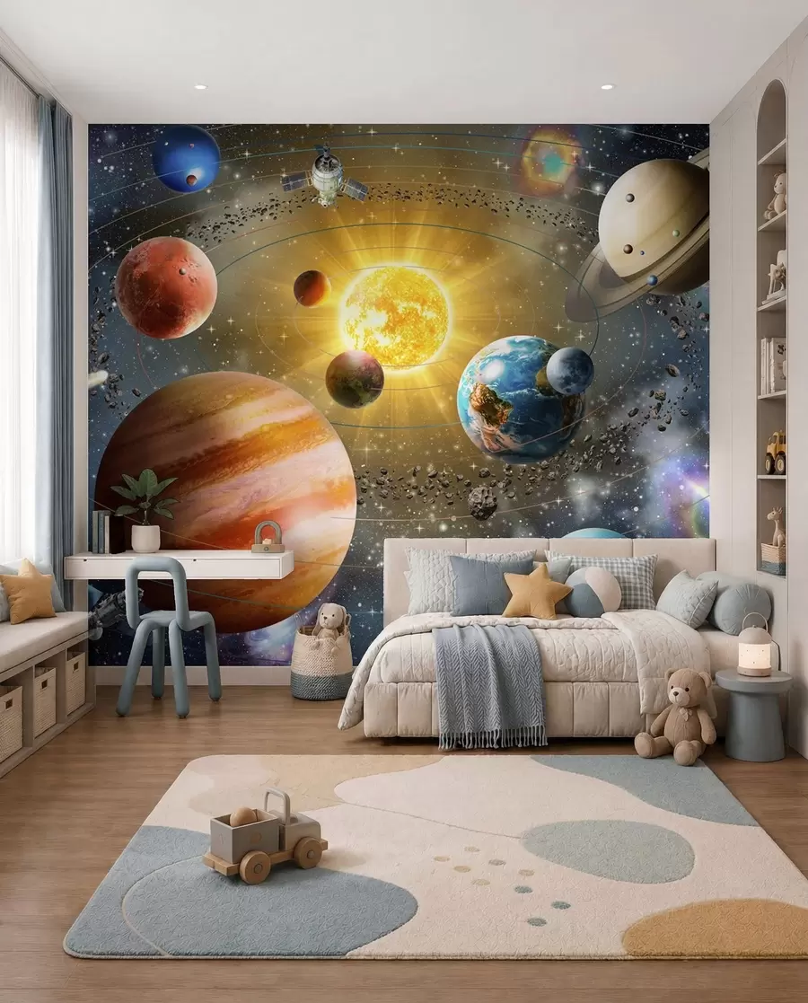 Papier peint Voyage parmi les planètes II u97222d2